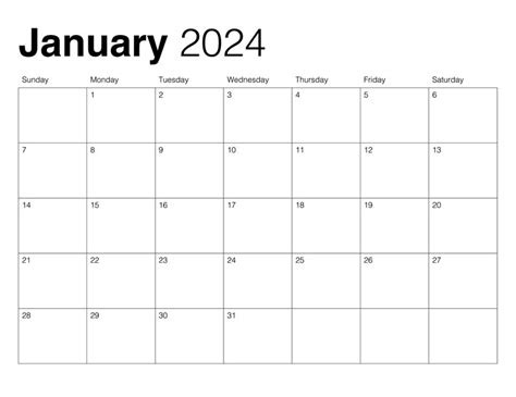 Free 2024 Monthly Calendars: Printable And Customizable .